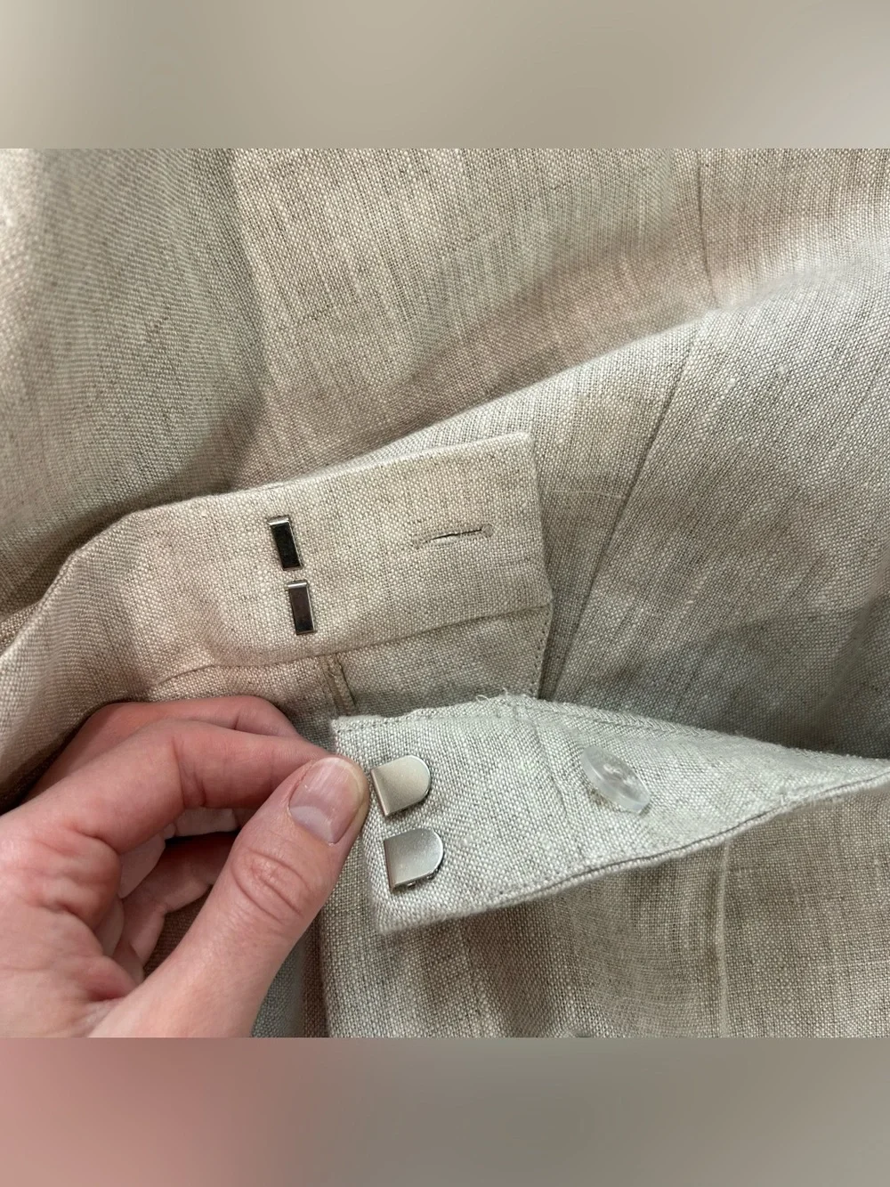 Reformation linen pants